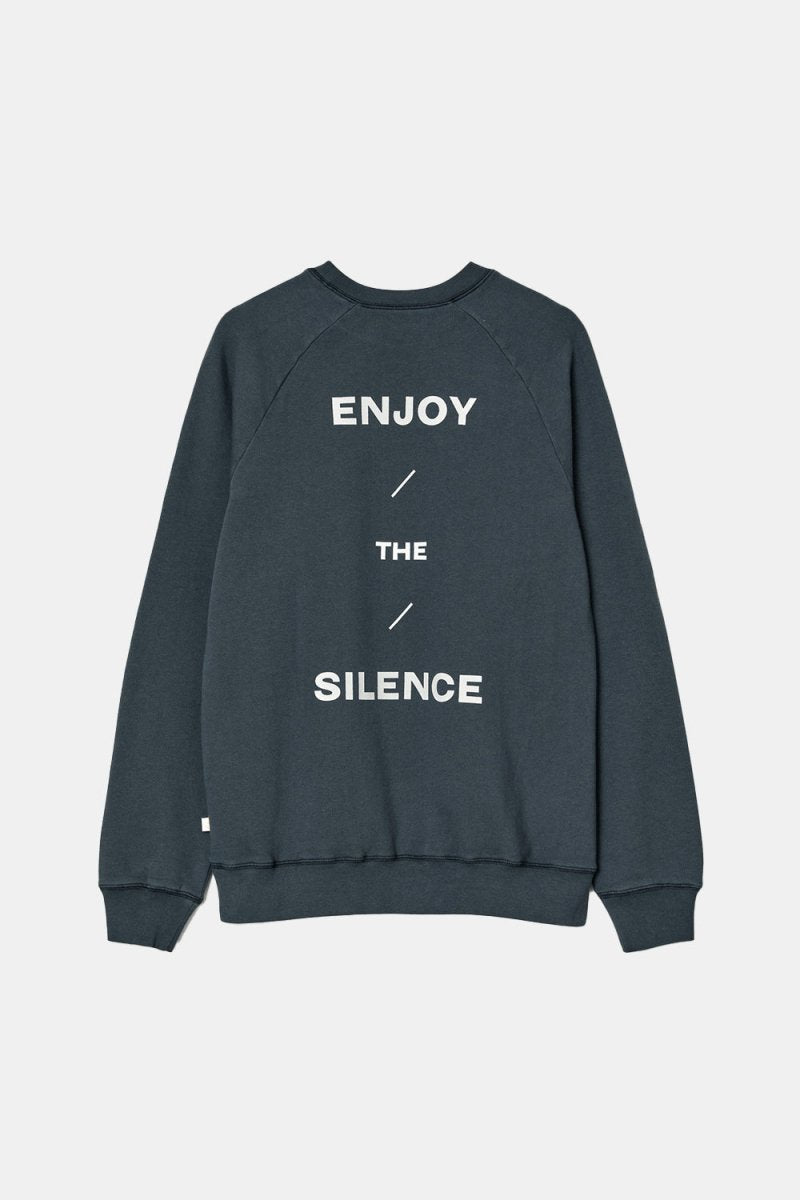 La Paz Cunha Silence Print Sweatshirt (Black Sand) | Sweaters