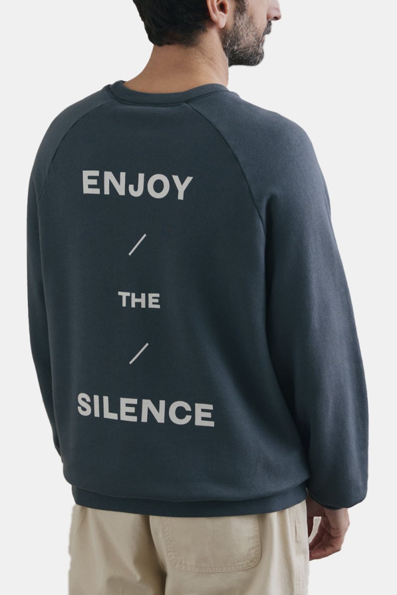 La Paz Cunha Silence Print Sweatshirt (Black Sand) | Sweaters