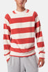 La Paz Cunha stribet sweatshirt (koralhåndklæde) | Trøjer