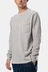 La Paz Duarte L/S T-Shirt (Ribbed Grey Mesc) | T-shirts