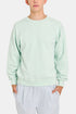La Paz Xavier Sweatshirt med klassisk tryk (grøn spray) | Trøjer