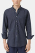 Portugisisk Flannel Atlantico skjorte (Navy) | Skjorter