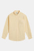 Portugisisk flannel Atlantico Stripe skjorte (lysegul) | Skjorter