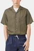 Portugisisk Flannel Camp Collar Shirt (tørgrøn) | Skjorter