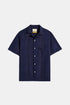 Portugisisk Flannel Crupao skjorte (Navy) | Skjorter