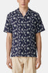 Portugisisk Flannel Folclore 4 skjorte (Navy) | Skjorter
