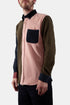 Portugisisk flannel Lobo Patchwork skjorte i bomuldssnor (Multi) | Skjorter