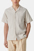 Portugisisk flanel skjorte (blå/beige) | Skjorter