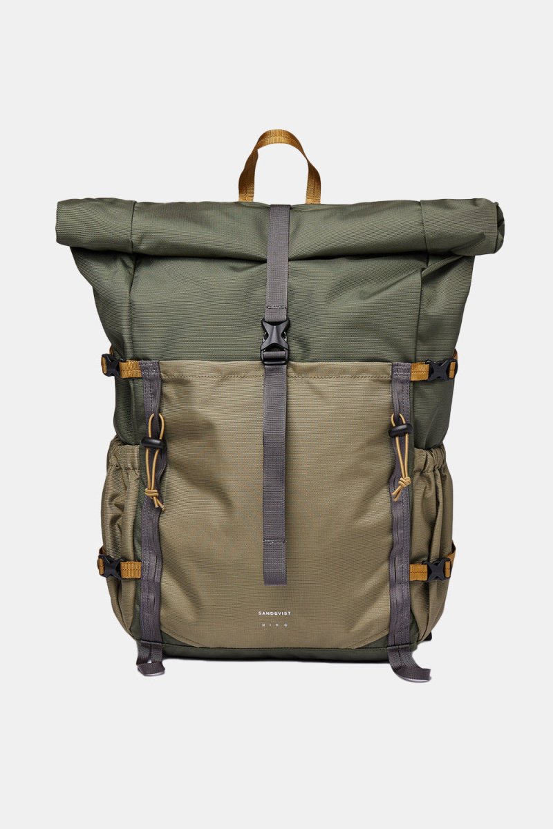 Sandqvist Forest Hike Technical Rolltop Backpack (Trekk Greenleaf) | Bags