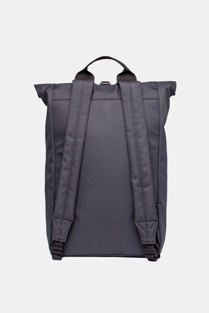 Sandqvist Ground Rolltop L Backpack (Asphalt/Black) | Bags