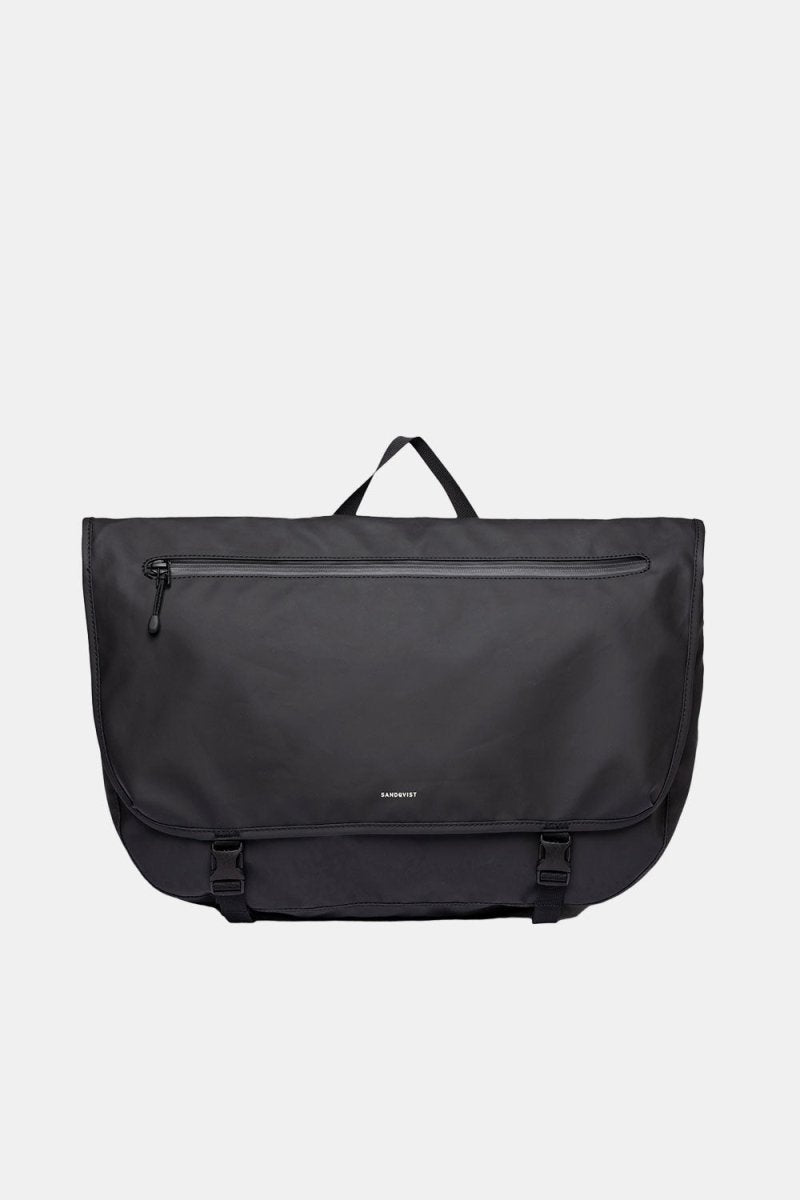 Sandqvist Stream Messenger Bag (Black) | Bags