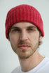 Super-blød lammeuld Fisherman Beanie - Rød rød | Hatte