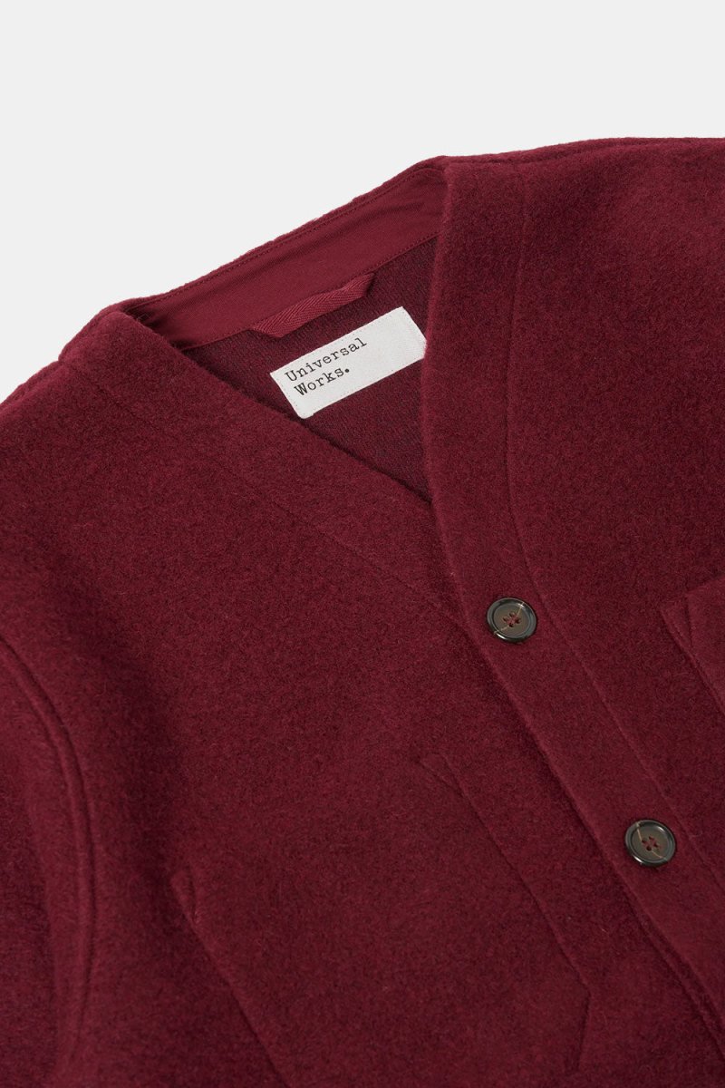 Universal Works Cardigan (Deep Red) | Sweaters