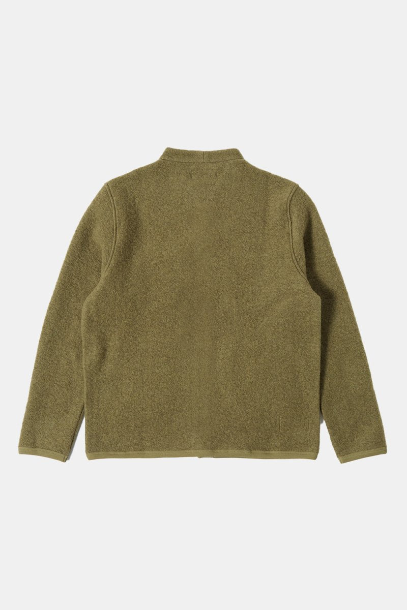 Universal Works Cardigan (Lovat Green) | Sweaters