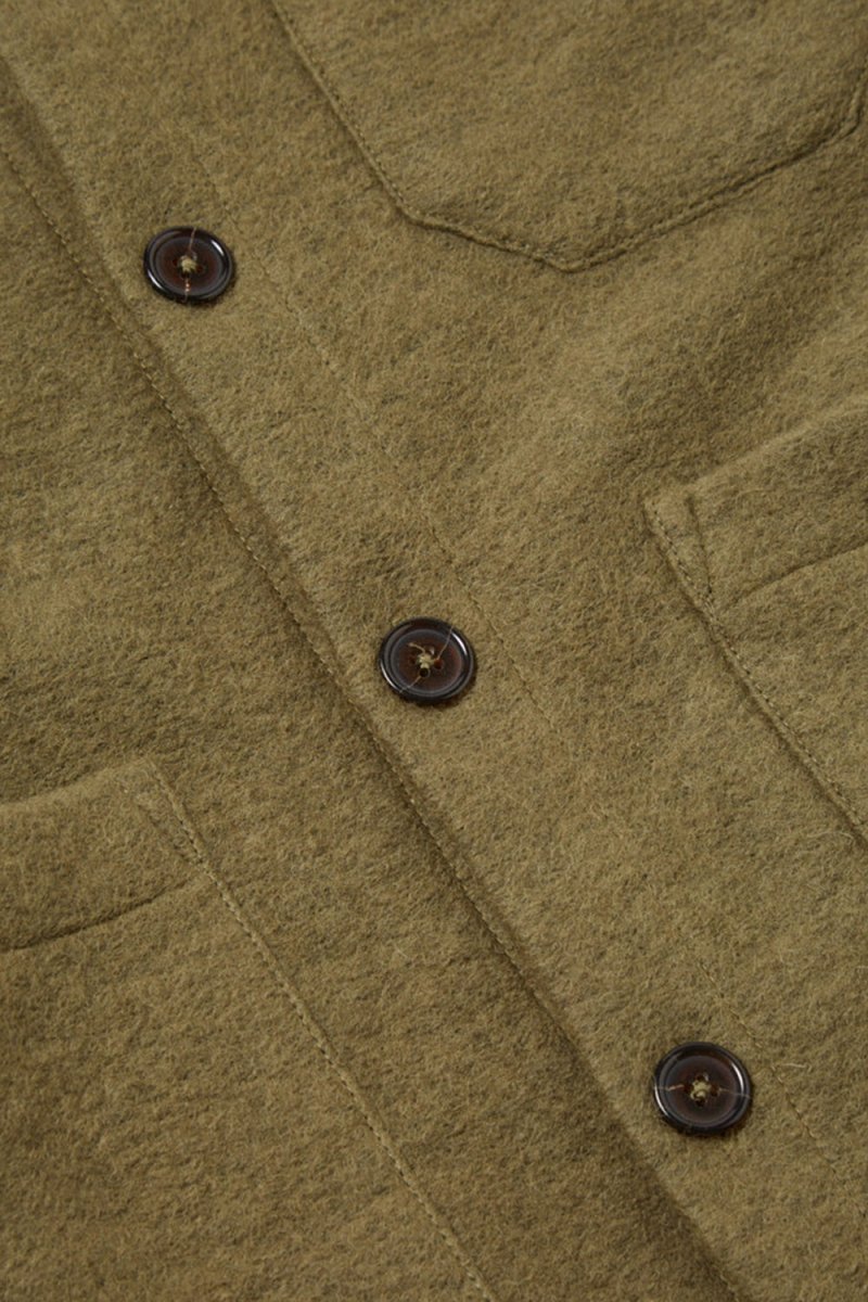 Universal Works Cardigan (Lovat Green) | Sweaters