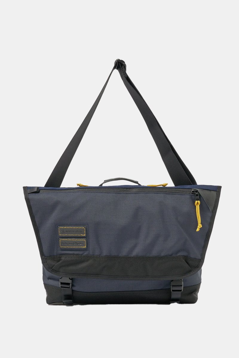 Universal Works Courier Bag (Navy Recycled Tech Canvas) | Bags