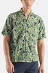 Universal Works Minari Artist Flower Lincot skjorte (Navy) | Skjorter