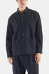 Universal Works Ospina Cotton Travail Overshirt (Dark Navy) | Jakker