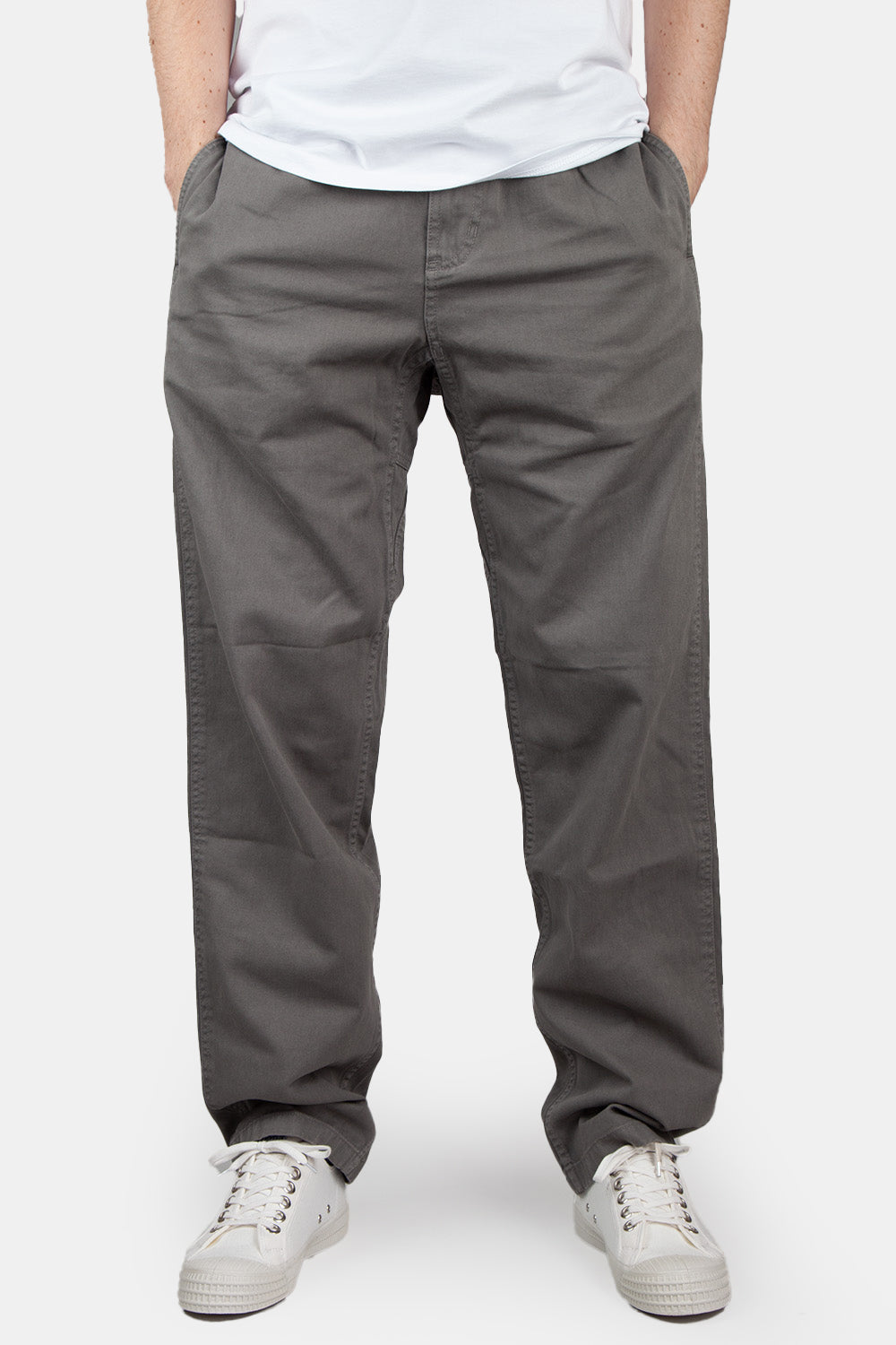 Gramicci G Pants Double-Ringspun Organic Cotton Twill (Charcoal Grey) | Number Six