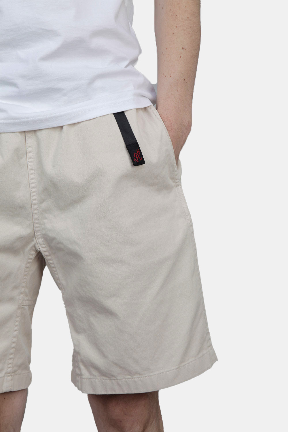 Gramicci G-Shorts Double-ringspun Organic Cotton Twill (Greige) | Number Six